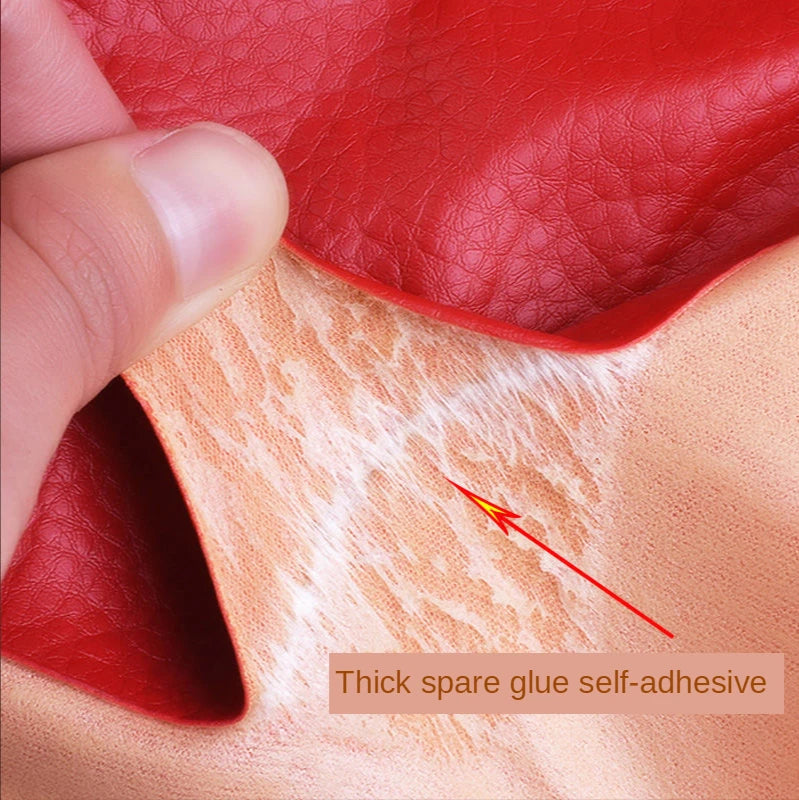 Self-Adhesive 200x137cm DIY PU Leather Repair Patches Fix Sticker - Delicate Leather