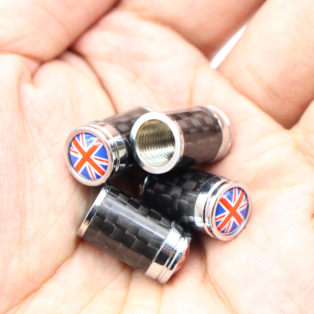Carbon Fiber Tire Gate Valve Stem Cover for Car