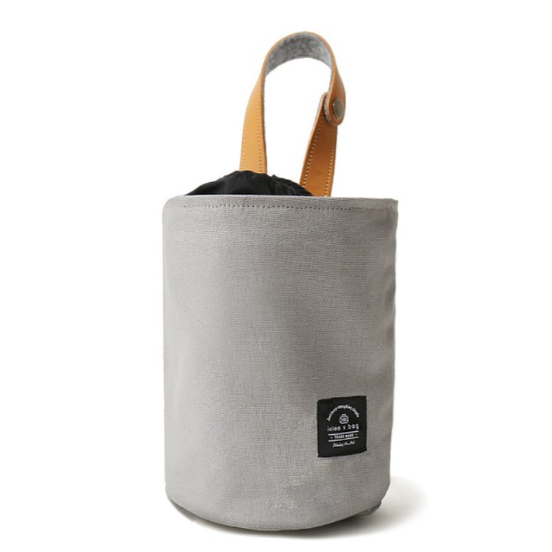 Leather Car Trash Can Hanging Nylon Garbage Bag - Delicate Leather