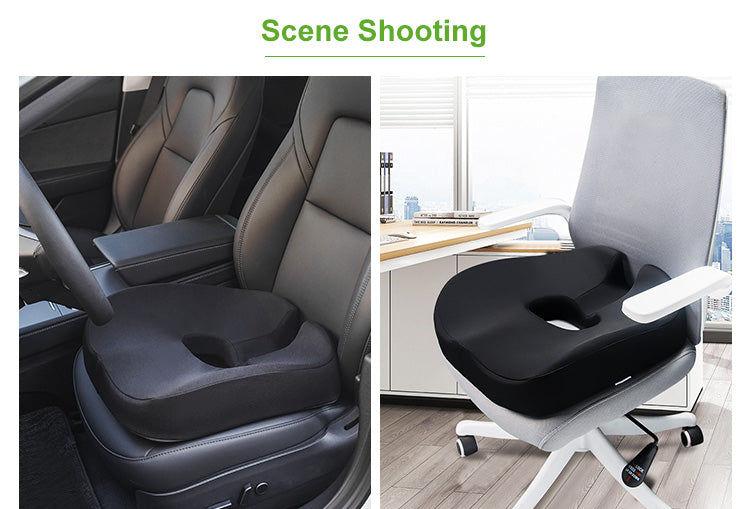 New Memory Foam Seat Cushion Ergonomic Pad Pillow for Office Chair
