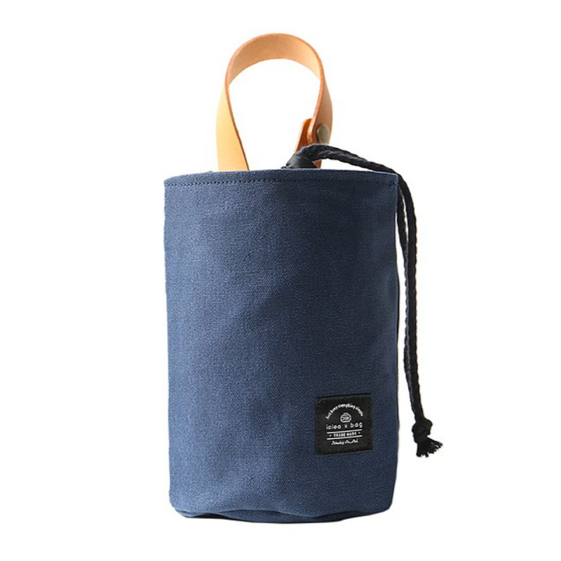 Leather Car Trash Can Hanging Nylon Garbage Bag - Delicate Leather