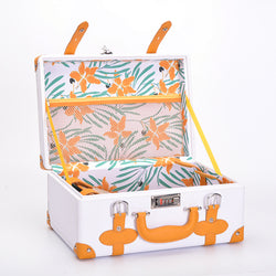 High-End Luxury Custom PU Leather Paper Cardboard Suitcase Box