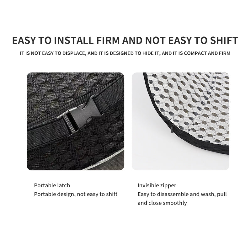2024 Car Headrest and Lumbar Support Cushion