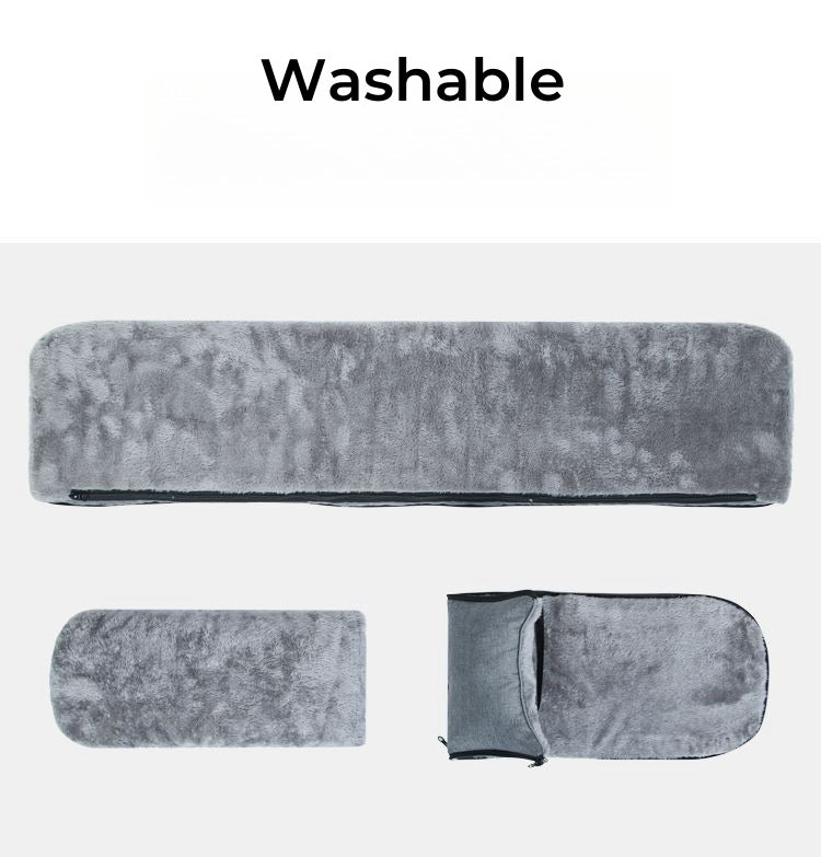 Dog Car Seat Center Console Seat Pet Booster for Small Dogs and Cats - Delicate Leather