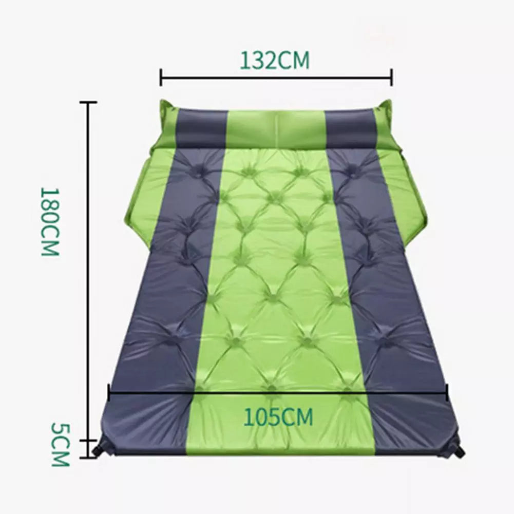 Car Iatable Bed SUV Car Mattress Rear Row Car Travel Sleeping Pad Off-road Air Bed Camping Mat Air Mattress Auto Accessories - Delicate Leather