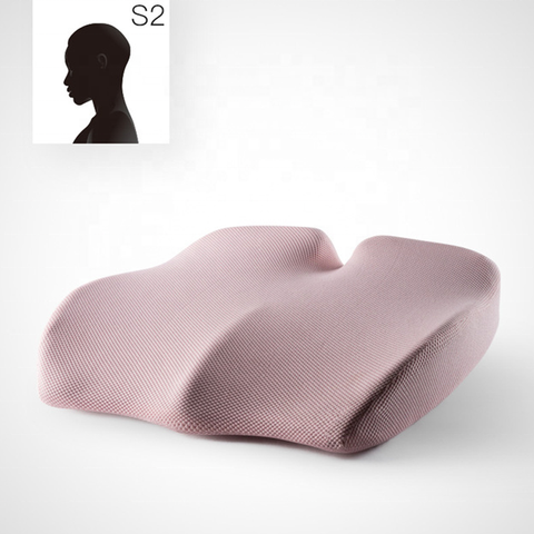 Coccyx Orthopedic Seat Cushion - Blood Circulation Office and Car Chair Cushion - Delicate Leather
