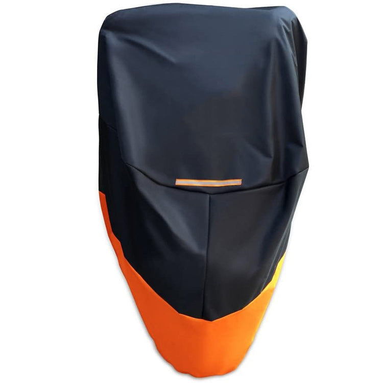 Polyester Taffeta Motorcycle and Electrical Car Cover - Waterproof Outdoor Protection - Delicate Leather