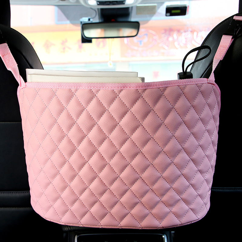Car Accessories Seat Hanging Organizer Storage Bag - Car Purse Handbag Holder Between Seats