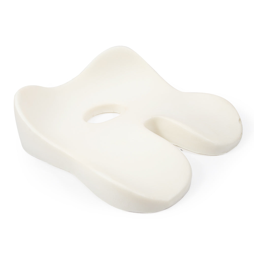 High-Quality Foam Seat Cushion - Coccyx Orthopedic Memory Foam Cushion for Office Chair - Delicate Leather