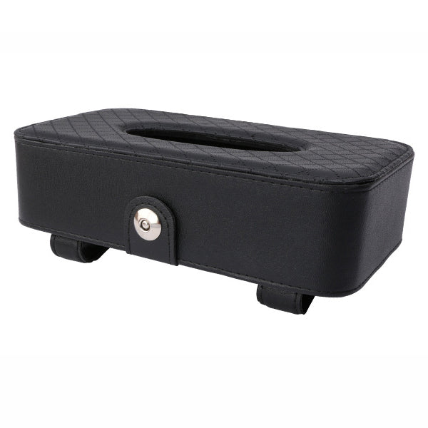 Hot Selling PU Leather Car Seat Back Tissue Holder and Car Sun Visor Tissue Organizer Bag - Delicate Leather