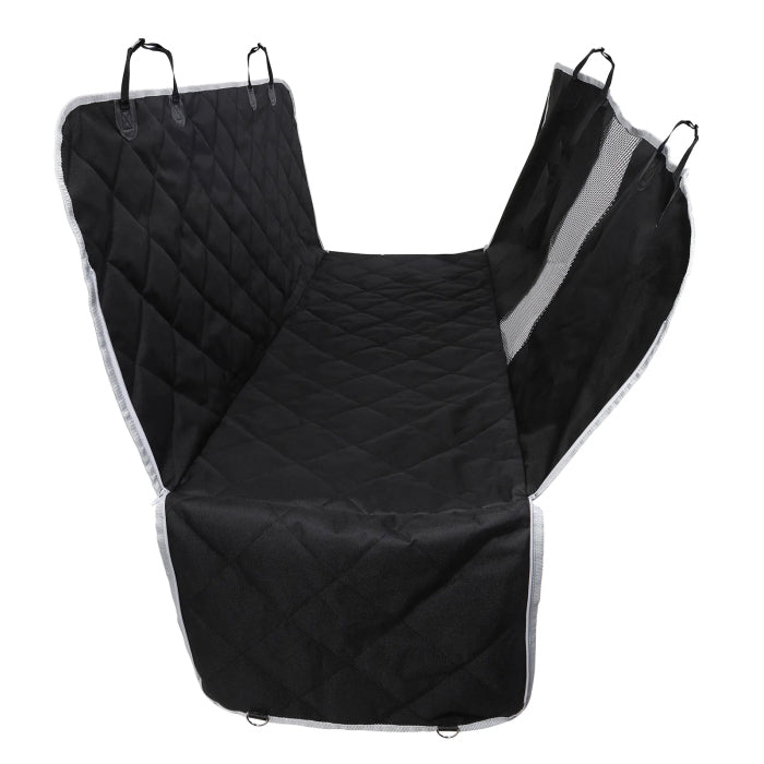 Dog Car Seat Cover for Back Seat - Premium Edition, Waterproof, Protects from Scratches - Delicate Leather