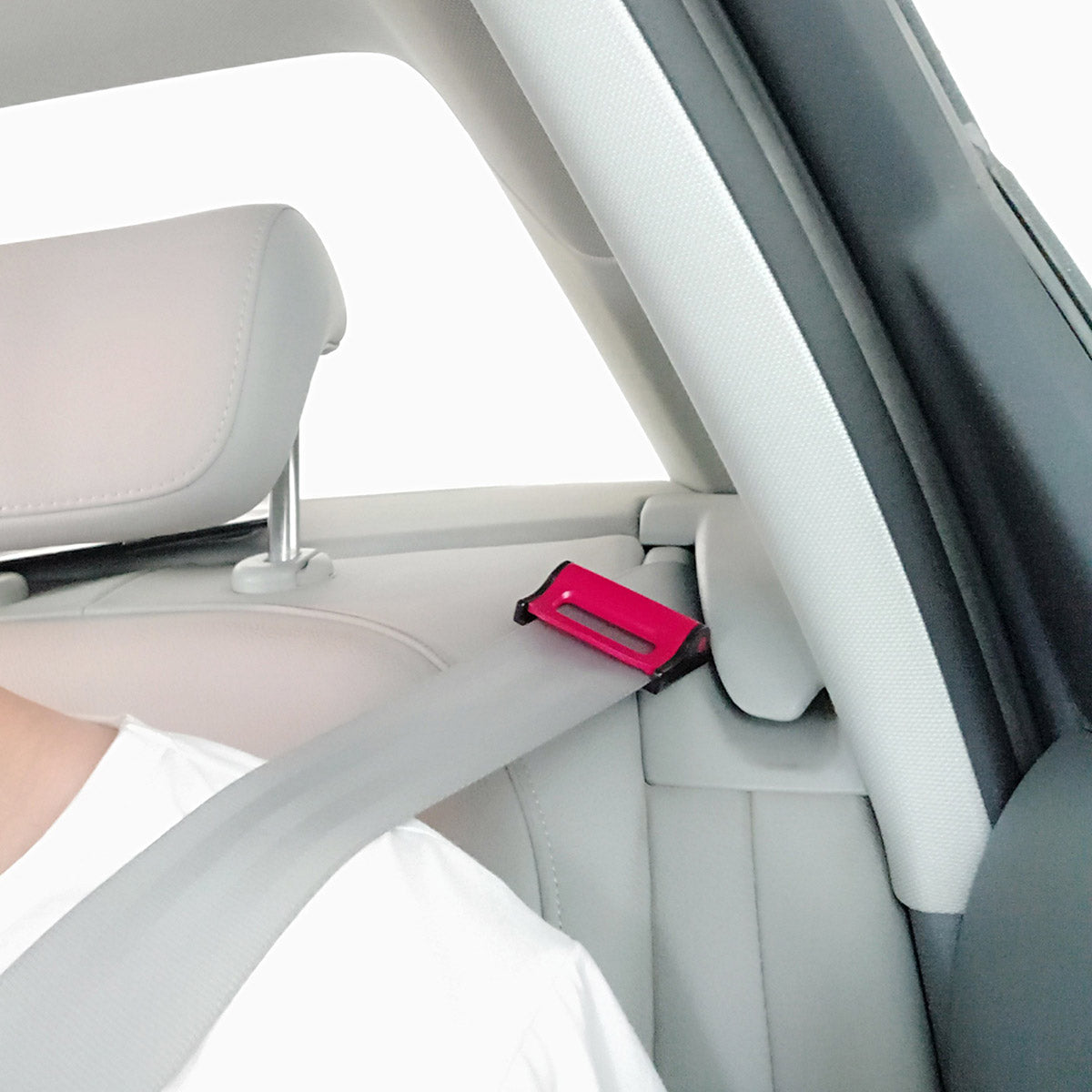 Safety Car Parts Seat Belt Clip - 2Pcs Stopper Adjuster Clip for Shoulder and Neck Relaxation