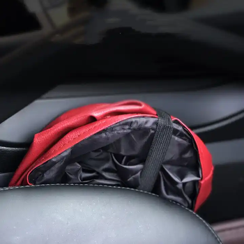 Factory Direct Sale Car Seat Back Garbage Organizer - Delicate Leather