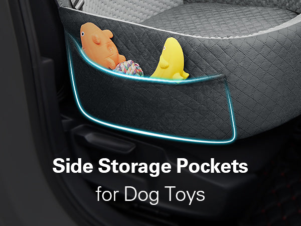 2024 New Version Pet Dog Car Seat Carrier Bed Soft Travel Safe Multipurpose Durable Pet Car Seat