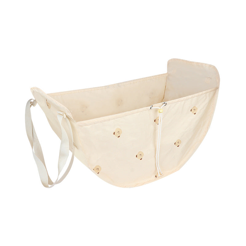 Multifunction Kids Toy Sundries Tote Bag Organizer - Car Seat Travel Bag and Car Seat Storage Bags - Delicate Leather