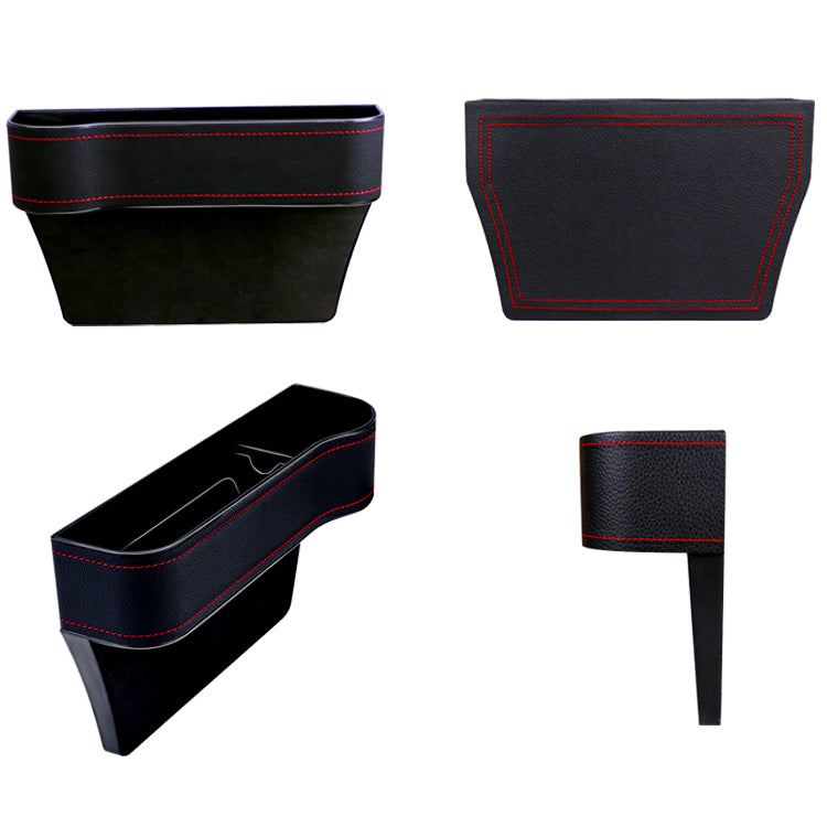 Car Seat Gap Filler Organizer, Custom For All Cars, Multifunctional Large-Capacity Non-Slip Car Seat Gap Filler - Delicate Leather