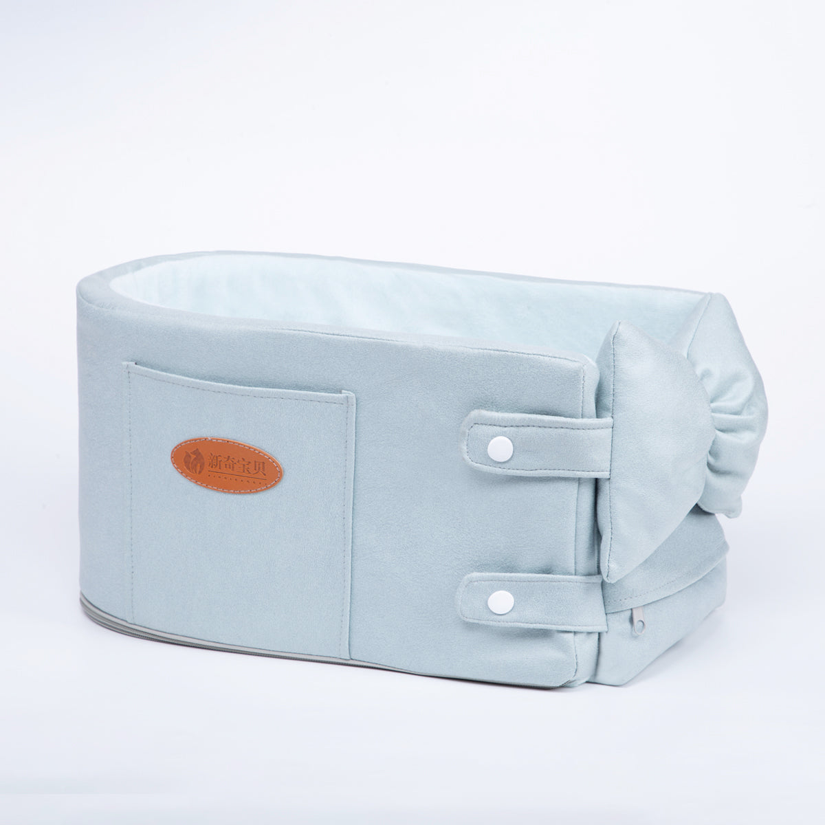 Car Central Control Pet Litter - Cat Car Safety Seat, Four Seasons General Pet Travel Nest - Delicate Leather