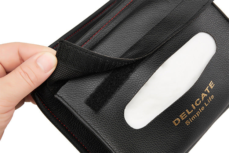 High-Quality Car Seat Back Headrest Organizer Storage Box