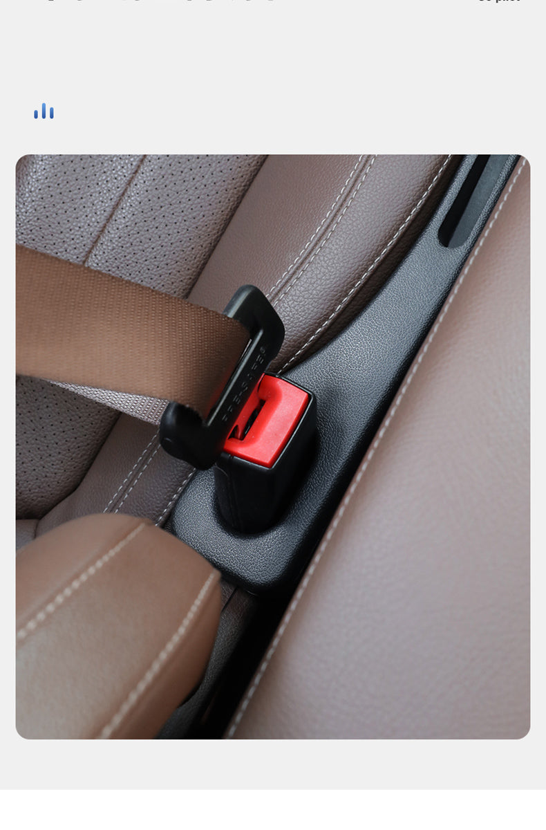 Pack of 2 Universal Car Seat Gap Filler Pads - Leak-Proof Organizer Strips for SUVs to Prevent Items from Falling, Custom For All Cars - Delicate Leather