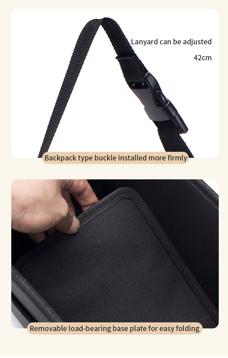 Large Capacity Foldable Car Storage Bag with Net Pocket - Seats Back Hanging Multifunctional Trash Can, Car Accessories - Delicate Leather