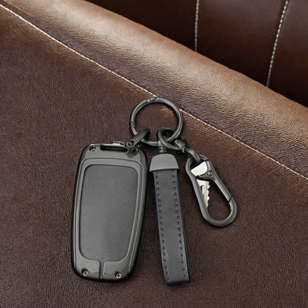 Zinc Alloy Car Remote Flip Key Case Cover