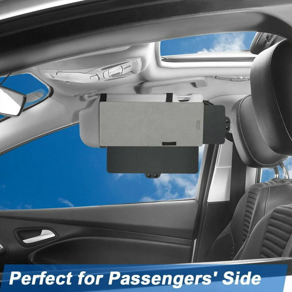 Sunshade Car Sun Visor Extension Extender Shield Front Side Window Shade Anti-Glare Truck Car Polarized Sun Visor Cover Movable - Delicate Leather