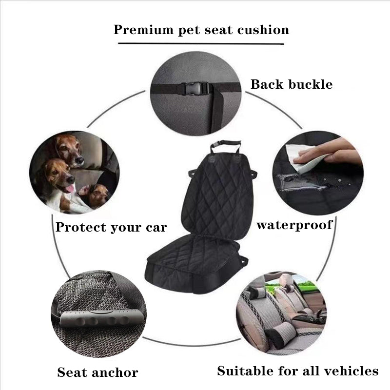 Heavy Duty Waterproof Dog Car Seat - Portable Folding Car Pet Seat Protective Cover 1 PCS