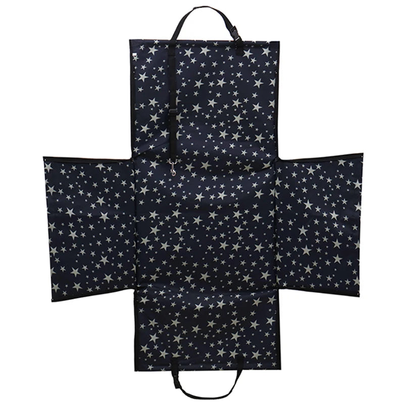 New Seat Cover for Pet Transport - Car Seat Cover, Folding Travel Bag, Waterproof Fabric Pet Transport Basket - Delicate Leather