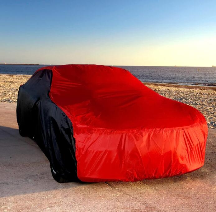 Outdoor Full Car Cover - Waterproof, Dustproof, Windproof, UV Protective Cover - Delicate Leather