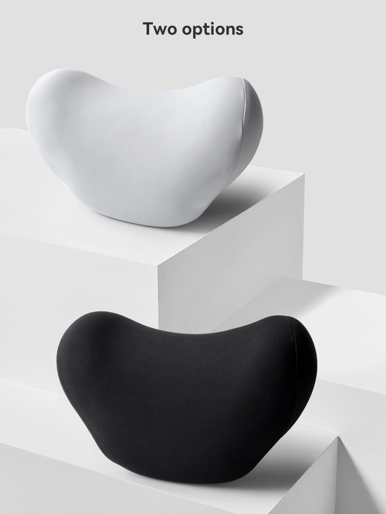 Comfortable Polyester Cotton Car Neck Pillow - Memory Foam Car Headrest Pillow - Delicate Leather