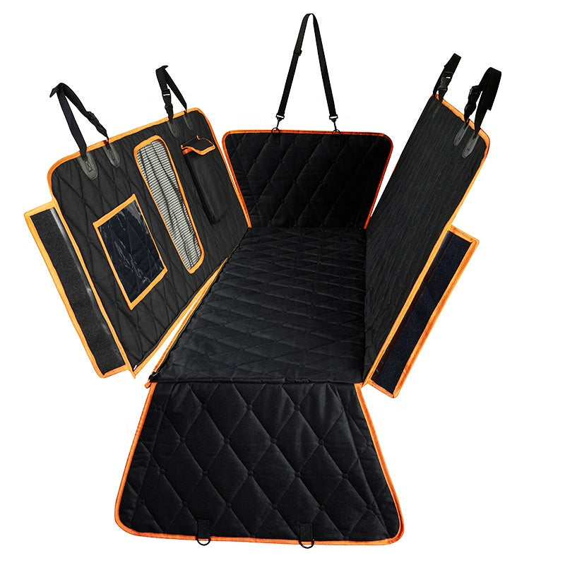 2024 Luxurious Big Size Dog Car Seat Covers - Universal Fit