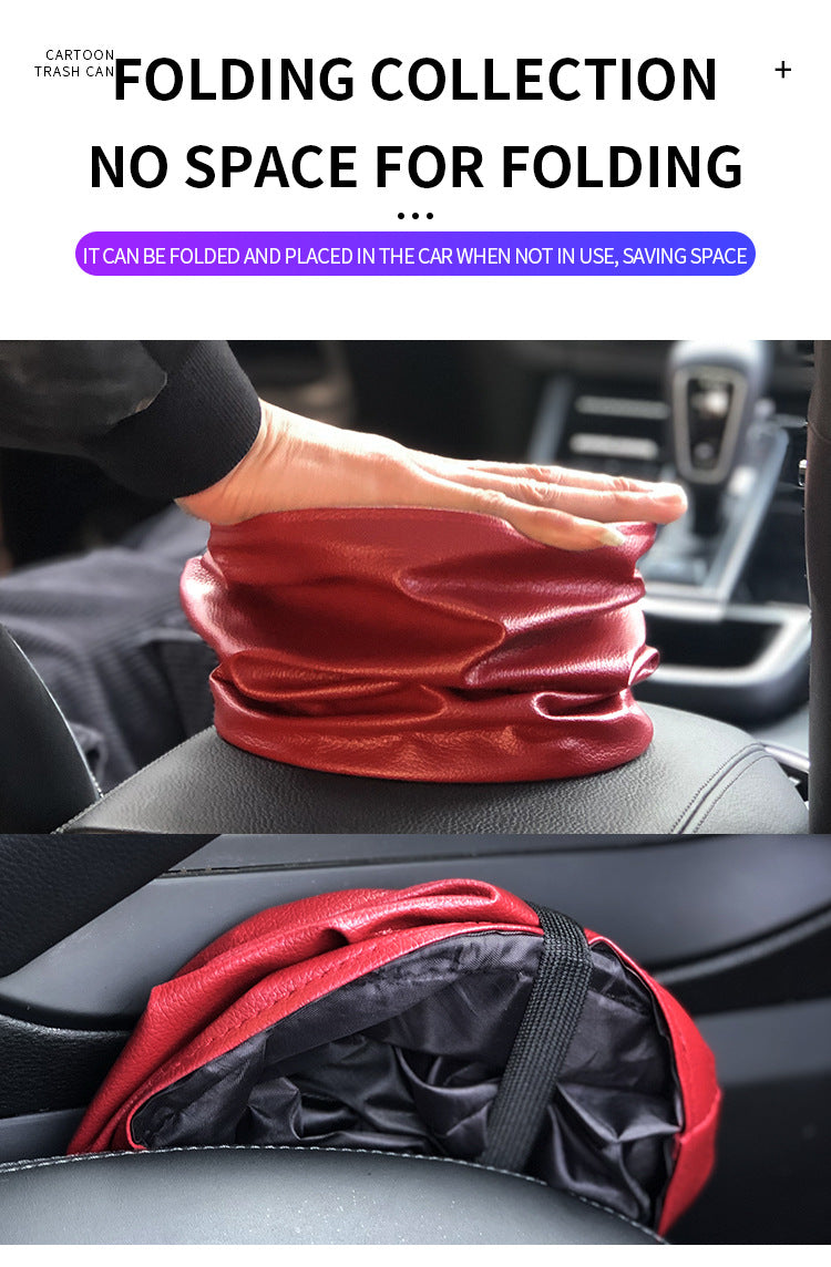 Factory Direct Sale Car Seat Back Garbage Organizer - Delicate Leather