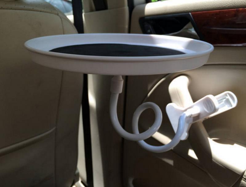 2-in-1 Car Steering Wheel Tray - Perfect for Eating & Convenience