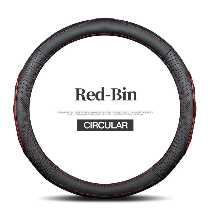 Quality Assurance Car Steering Wheel Cover - Leather - Delicate Leather