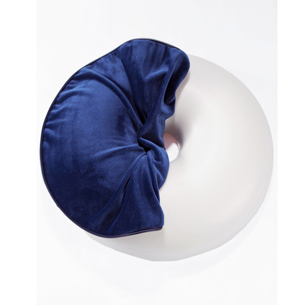 New Office Chair Cushion with Hole - Round Hemorrhoid Cushion - Delicate Leather