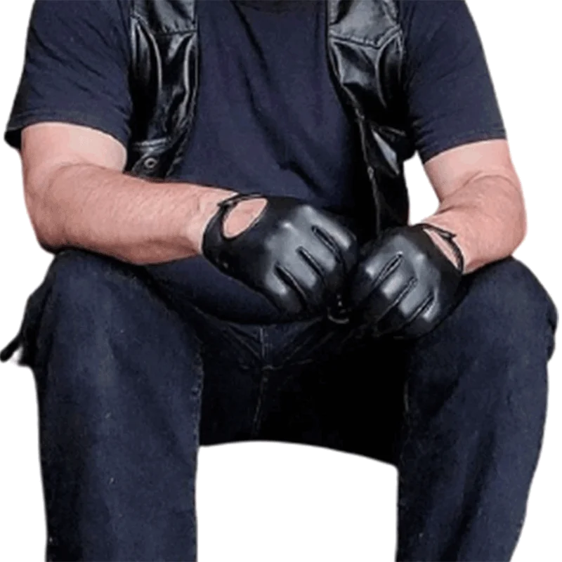 Men Luxury Genuine Leather Gloves - Delicate Leather