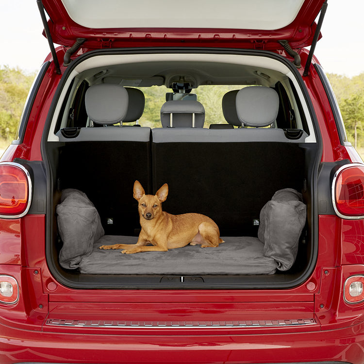 2024 Designer High-Quality Pet Dog Car Seat Cover - Waterproof, Washable, Orthopedic Memory Foam Large Luxury Dog Bed - Delicate Leather