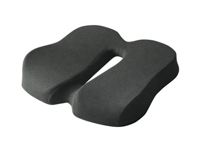 Coccyx Orthopedic Seat Cushion - Blood Circulation Office and Car Chair Cushion - Delicate Leather