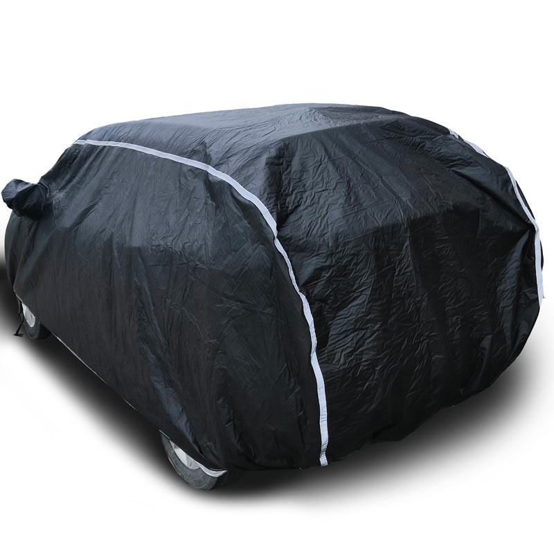 All Weather Protection Full Body Waterproof Anti-UV Outdoor Polyester Car Cover - Sun Protection - Delicate Leather