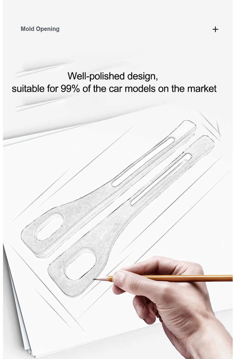 Pack of 2 Universal Car Seat Gap Filler Pads - Leak-Proof Organizer Strips for SUVs to Prevent Items from Falling, Custom For All Cars - Delicate Leather