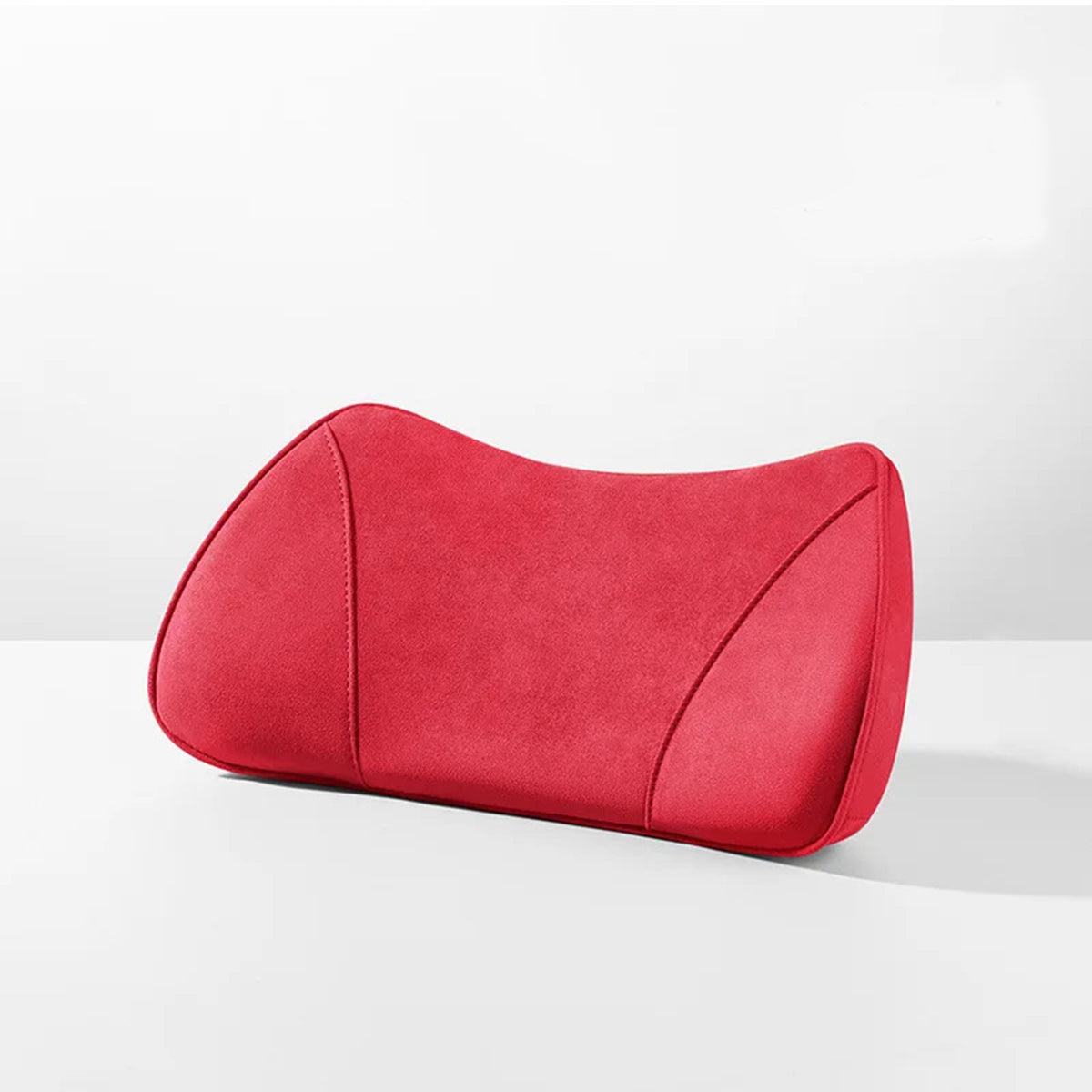 Fashionable Comfort Car Cushions: Alleviate Lower Back Pain with Waist Cushions and Backrest Pillows for Posture Correction - Delicate Leather