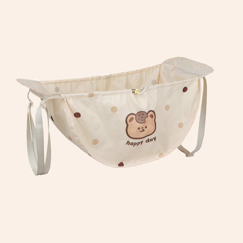 Multifunction Kids Toy Sundries Tote Bag Organizer - Car Seat Travel Bag and Car Seat Storage Bags - Delicate Leather