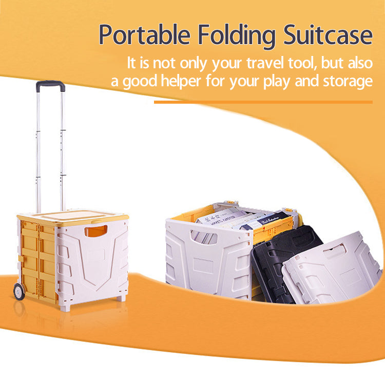 Suitcase Travel Organizer Storage Boxes - Fishing Tool Box Storage Bins - Delicate Leather