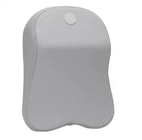 3D Memory Foam Car Neck Pillow with PU Leather Seat Cushion: Universal Lumbar Back Support for Enhanced Comfort and Auto Accessories - Delicate Leather