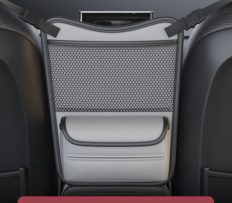 Purse Holder for Cars - Handbag Holder Between Seats - Delicate Leather