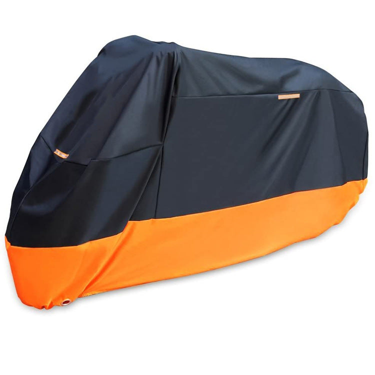 Polyester Taffeta Motorcycle and Electrical Car Cover - Waterproof Outdoor Protection - Delicate Leather