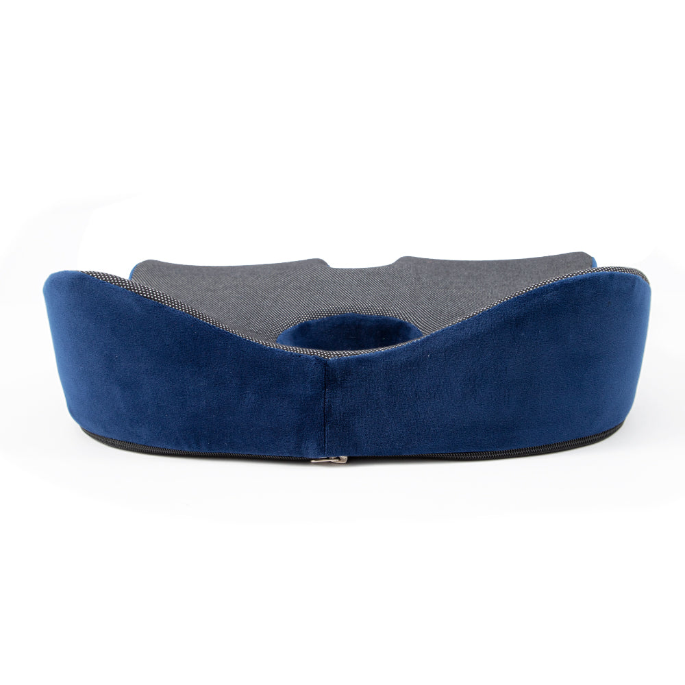 High-Quality Foam Seat Cushion - Coccyx Orthopedic Memory Foam Cushion for Office Chair - Delicate Leather