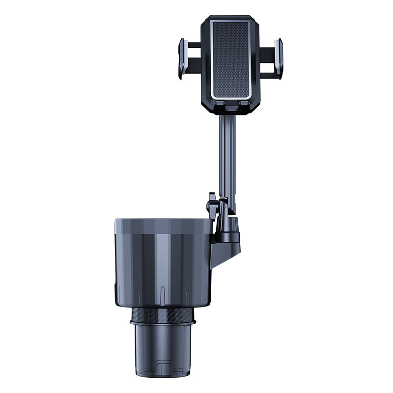 NEW 360° Rotating Adjustable Car Drink Cup Holder with Tray - Multifunctional Storage Car Cup Mount Holder Expander - Delicate Leather