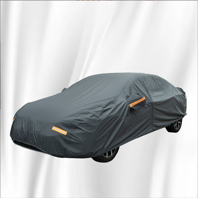 Waterproof Universal Car Cover - PVC + Cotton All Weather Protection for Sedans and SUVs