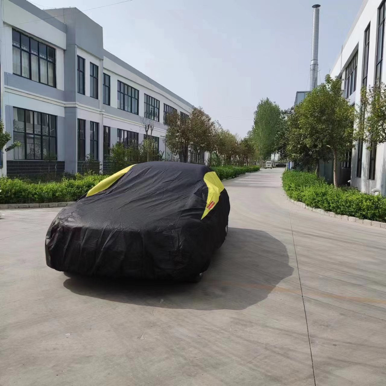 Scratch-Proof Sun, Rain, Dust, UV, Hail Protection Car Cover - Outdoor Waterproof Car Cover - Delicate Leather